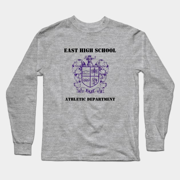 East High School Athletics - Phoenix, Arizona Long Sleeve T-Shirt by Desert Owl Designs
